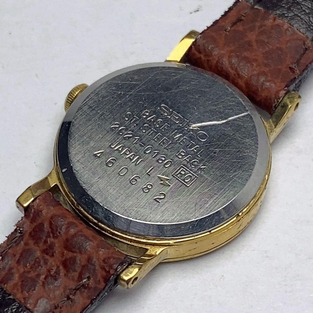 SEIKO QUARTZ, battery replaced, manufactured in 1984, working condition, new BEA