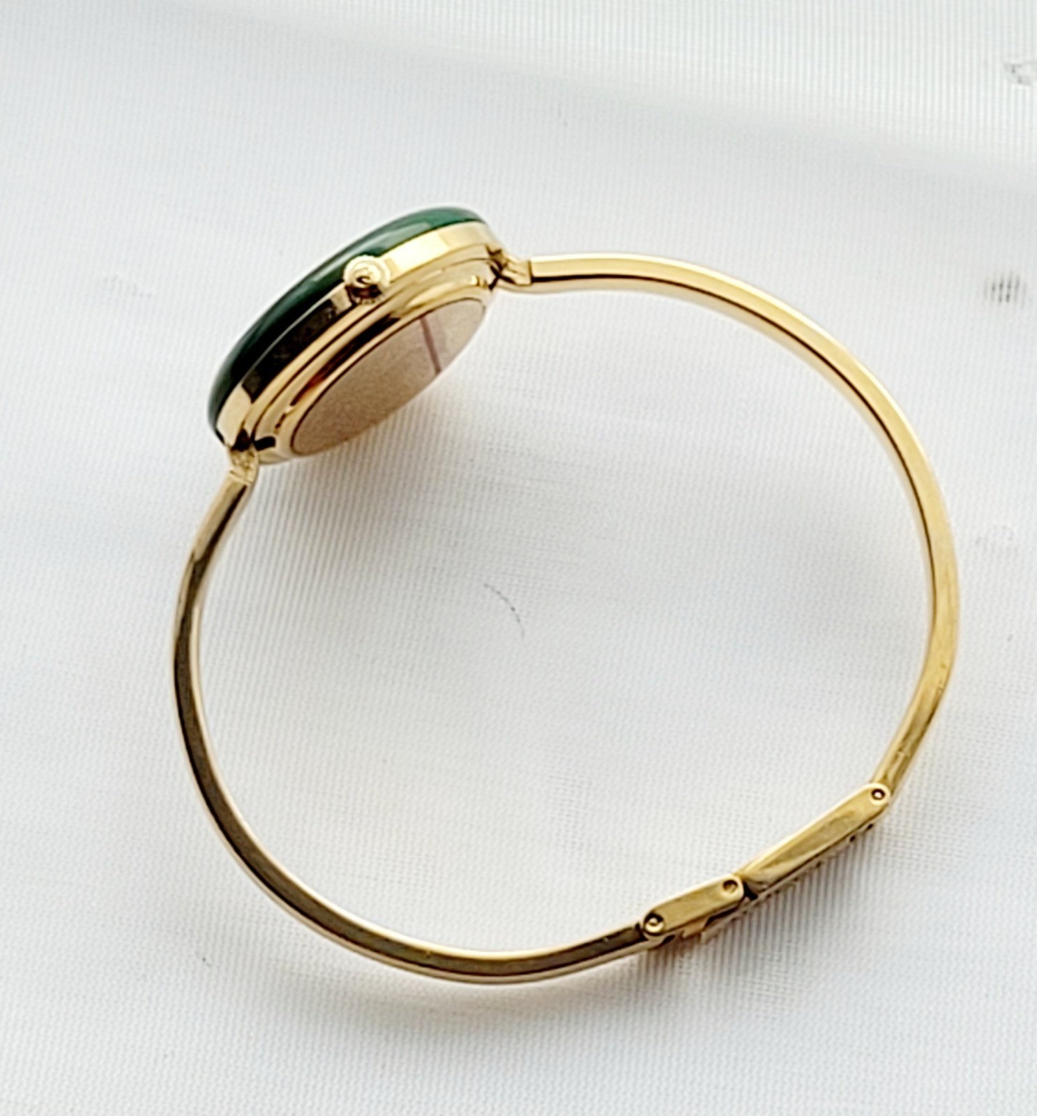 Gucci 1100-L Ladies💃Bangle Watch,Authentic,Scratch Free Crystal,Excellent,6″