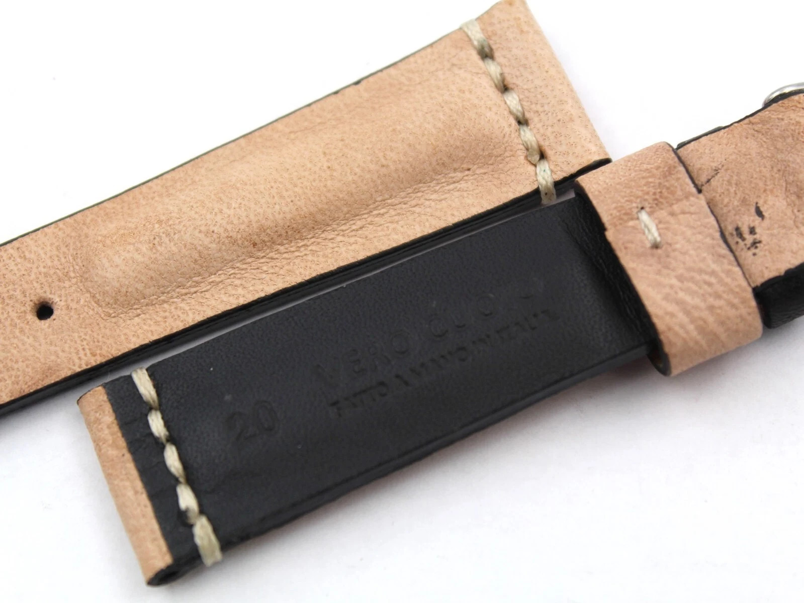 Genuine Powder Leather Strap Various Sizes Buckle Pin Steel Spare Parts Top