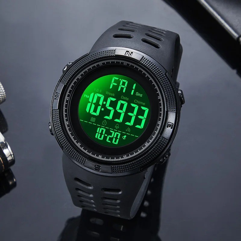 SKMEI Men’s Digital Army Military Sport Quartz Analog Chrono Waterproof Watch US