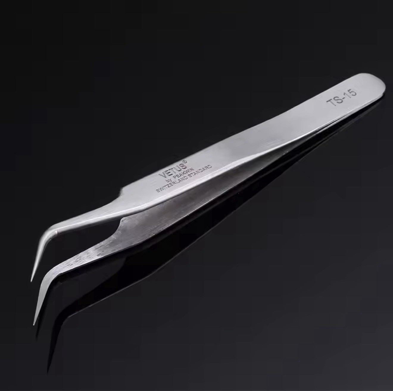 Watch Hairspring Tweezers Vetus No.7 Stainless Steel Precision Anti Magnetic