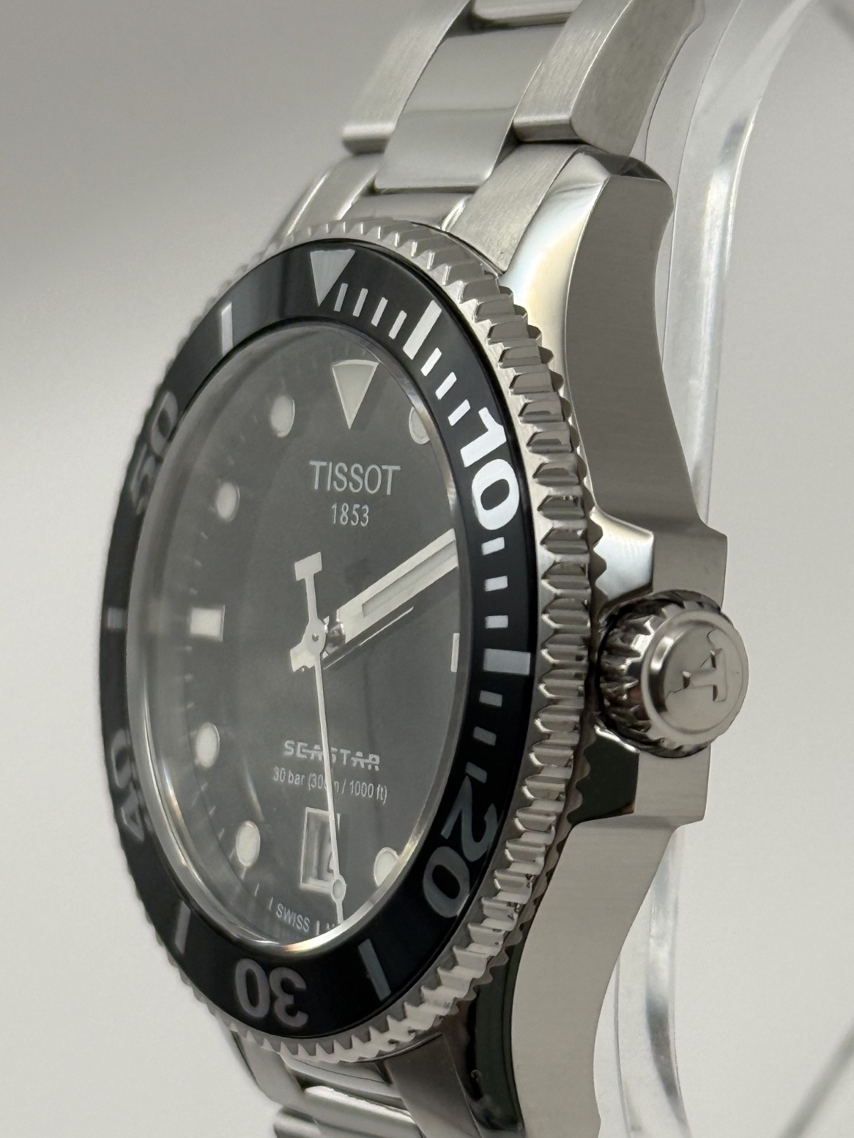 Tissot Seastar 1000 Black Unisex Adults Watch – T120.210.11.051.00