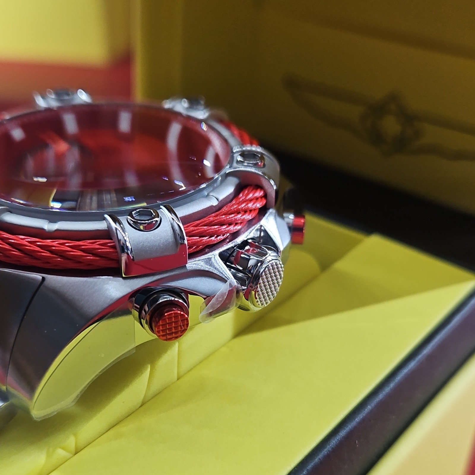 Invicta Bolt Ace Men’s Watch – 52mm, Steel