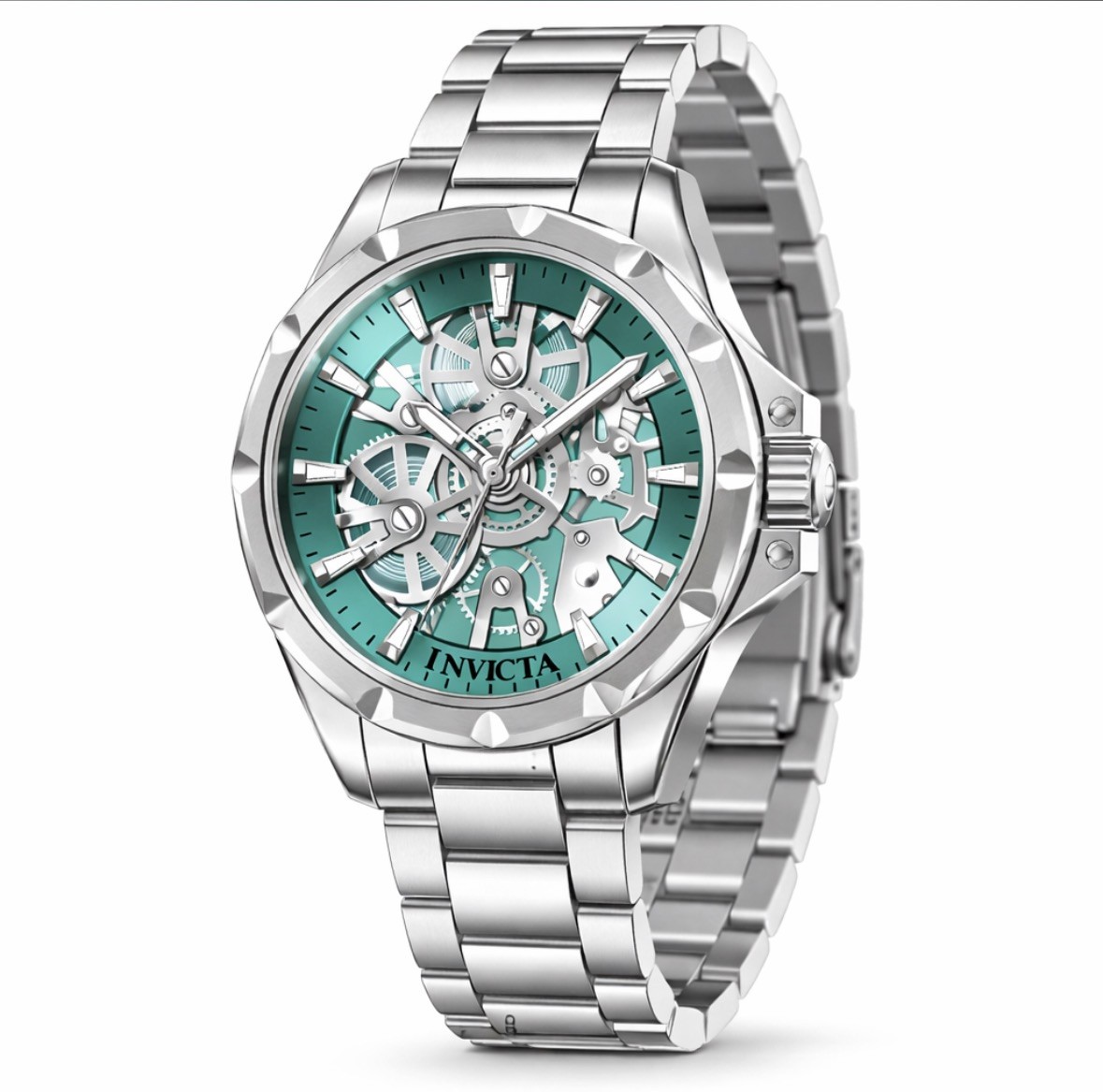 Invicta Objet D Art Men’s Watch w/Skeleton Dial 44mm Steel – 50379