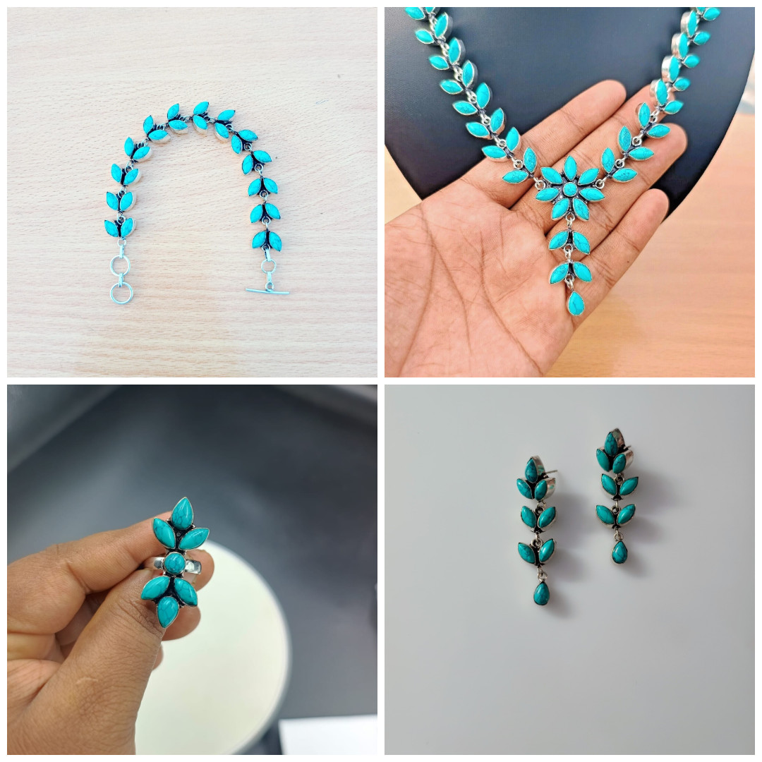 Carrie Young Necklace Bracelet Earring Ring