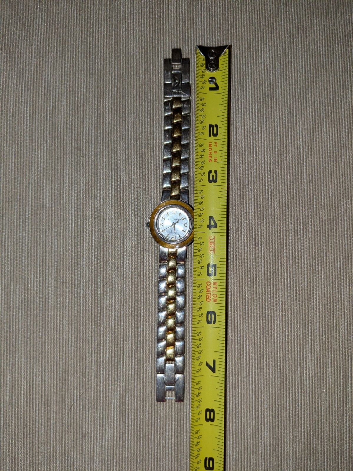 Vintage Ecclissi 32250 Sterling Silver Reversible Watch New Battery Approx 82g