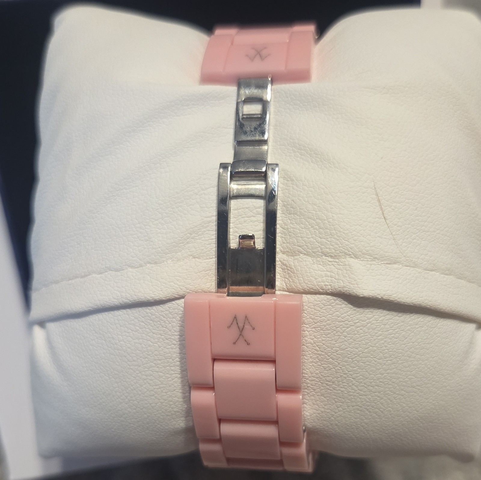 ToyWatch Women’s Pink Analog Quartz Watch, Plastic Bracelet, Date, 50m 5 ATM