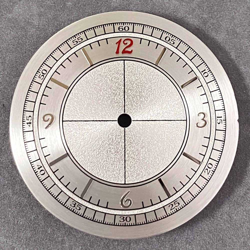 32mm Blue/Silver/Salmon Color Watch Dial Fit NH35 NH38 Miyota8215 ETA2824 PT5000