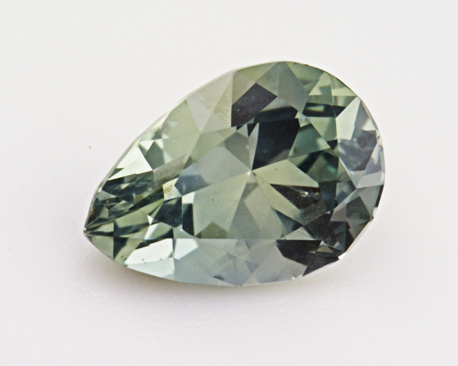 1.83ct Montana Sapphire 8.7×6.0x4.4mm pear, American mined & American cut