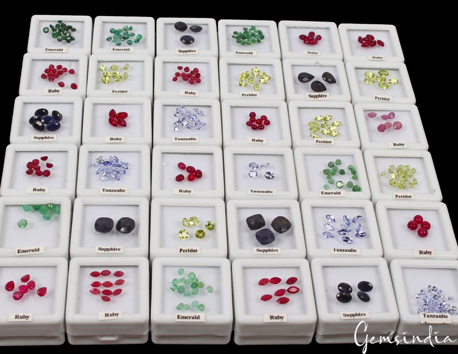362 Pcs Estate Genuine Semi Precious Loose Mix Cut Multi Gems 36 Lot Collection