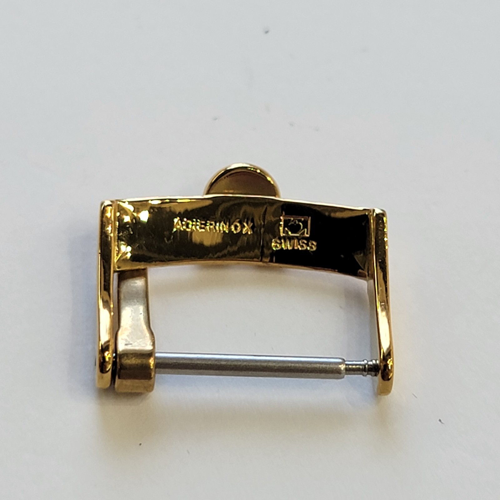 Omega watch buckle 18mm Gold plated BKL7