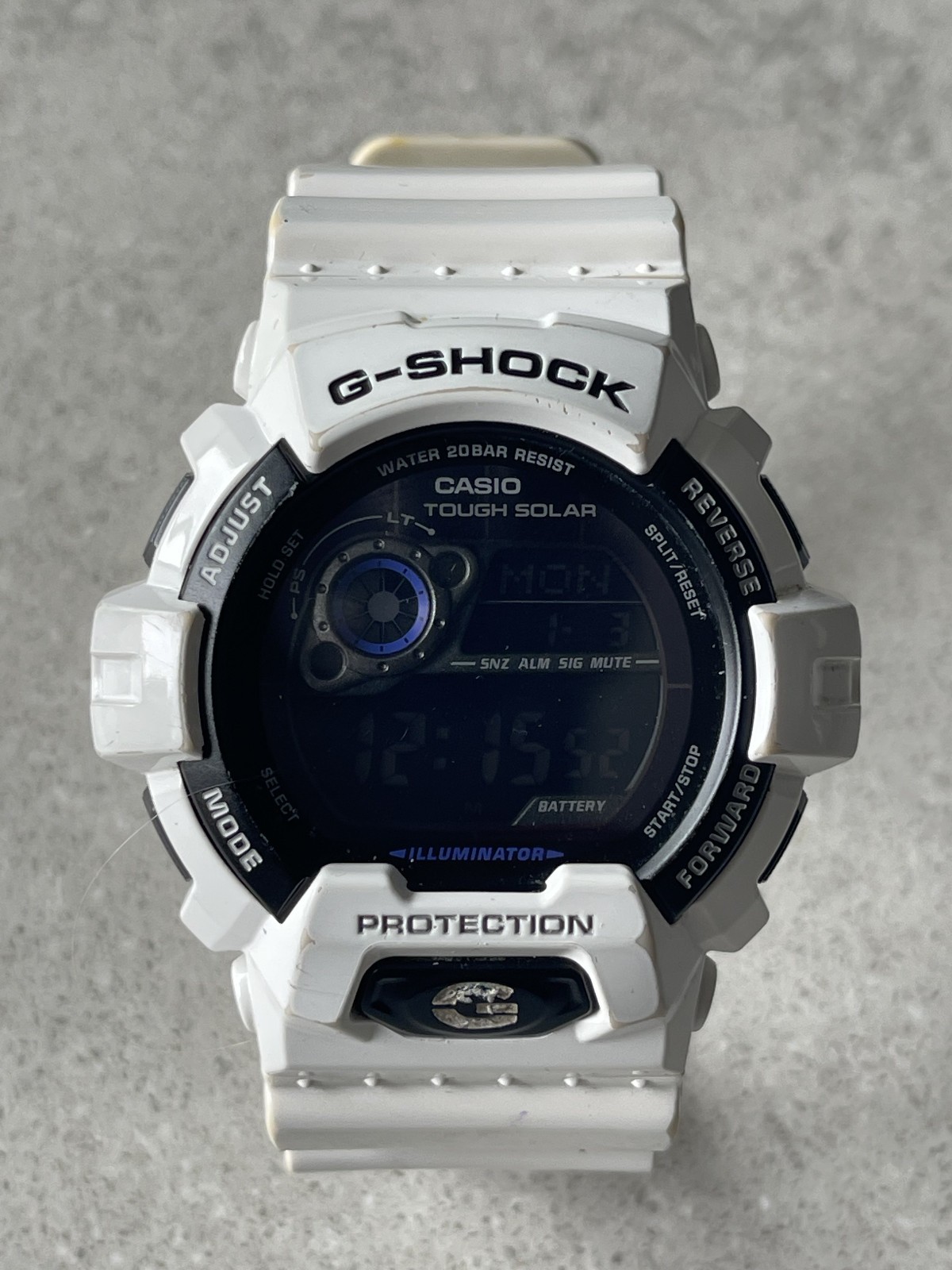 Casio G-Shock White Tough Solar Digital Watch GR-8900A-7ER