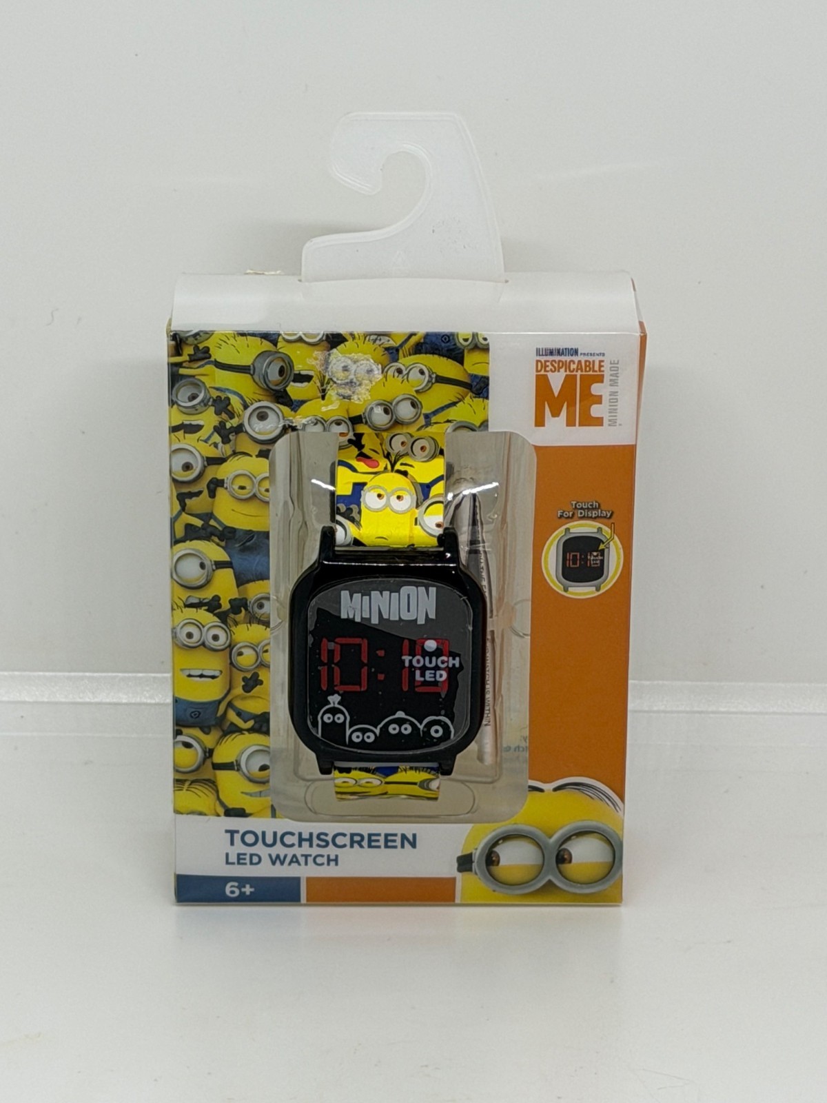 NWF Minion Touchscreen Watch Yellow Kids Digital Despicable Me Needs Batteries