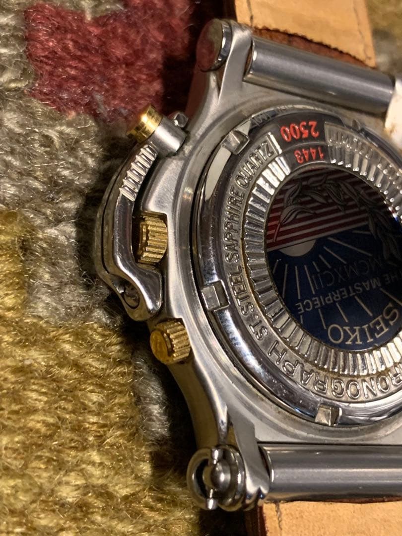SEIKO Masterpiece MCMXCII Ref. 7T59-F010 2500 Safe packing!