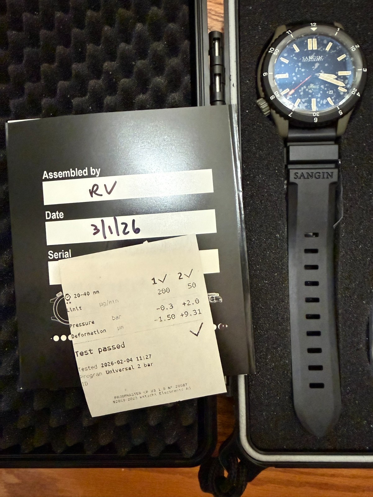 Sangin Instruments GBRS Group Kinetic II Ti V2 and navigator compass
