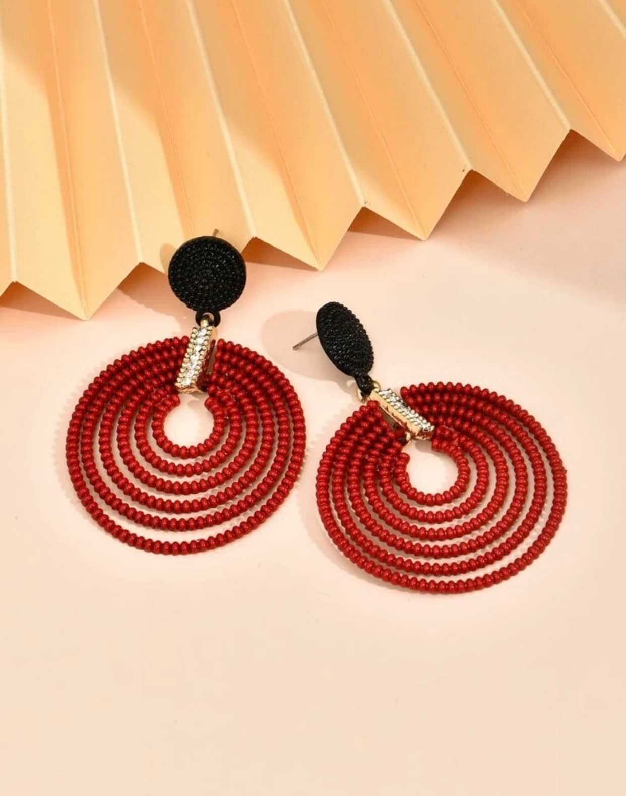 Pattern Earrings