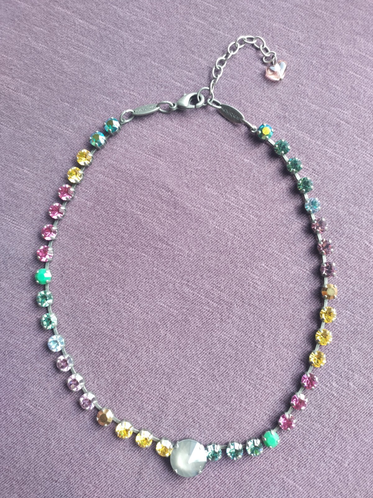 Fun Sabika necklace has loads of color and sparkle