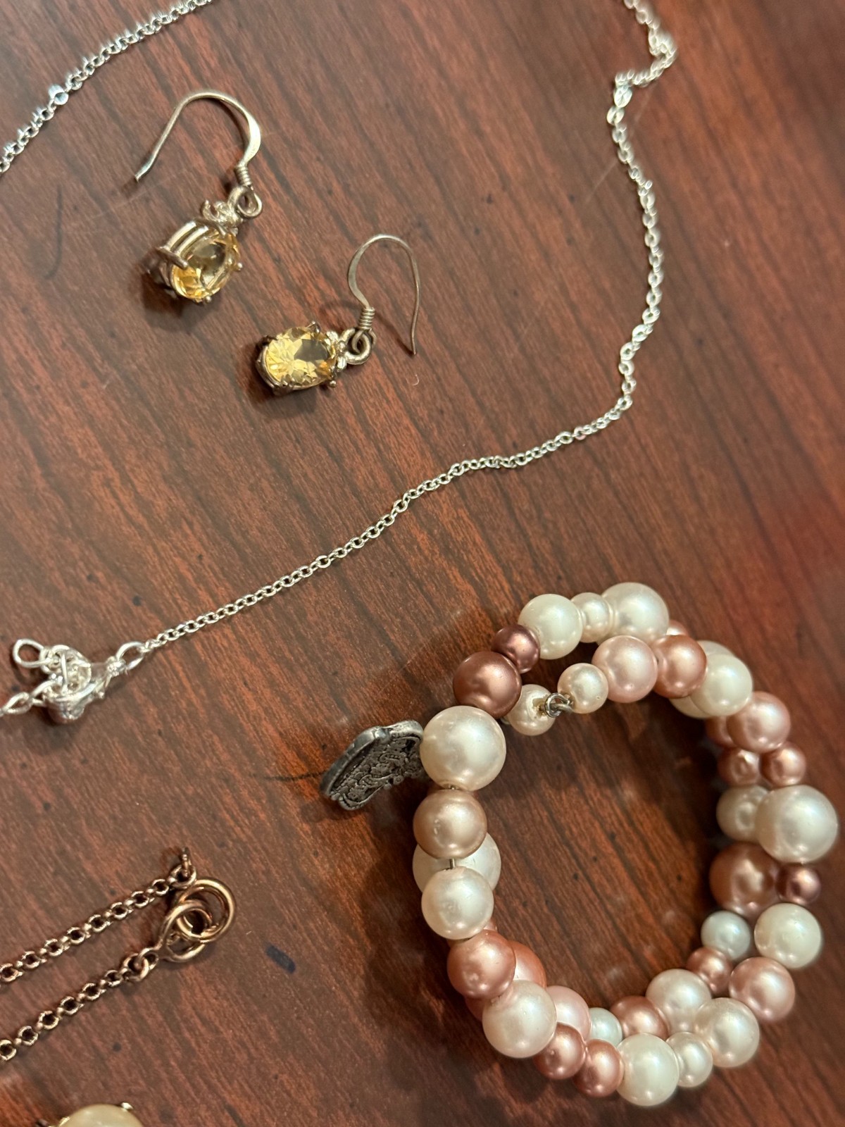 Costume Jewelry Lot-Heart Princess 6 pcs as pictured