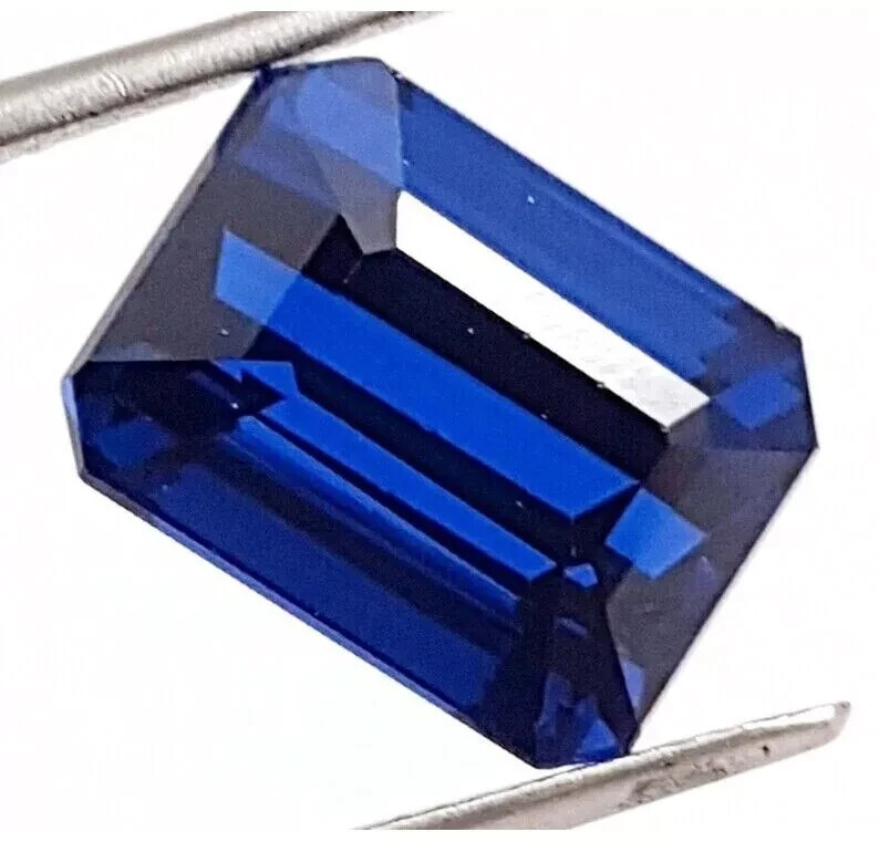 10-11 Ct High quality AAAAA+ GEMSTONE UNHEATED BLUE TANZANITE EMERALD 4OUD
