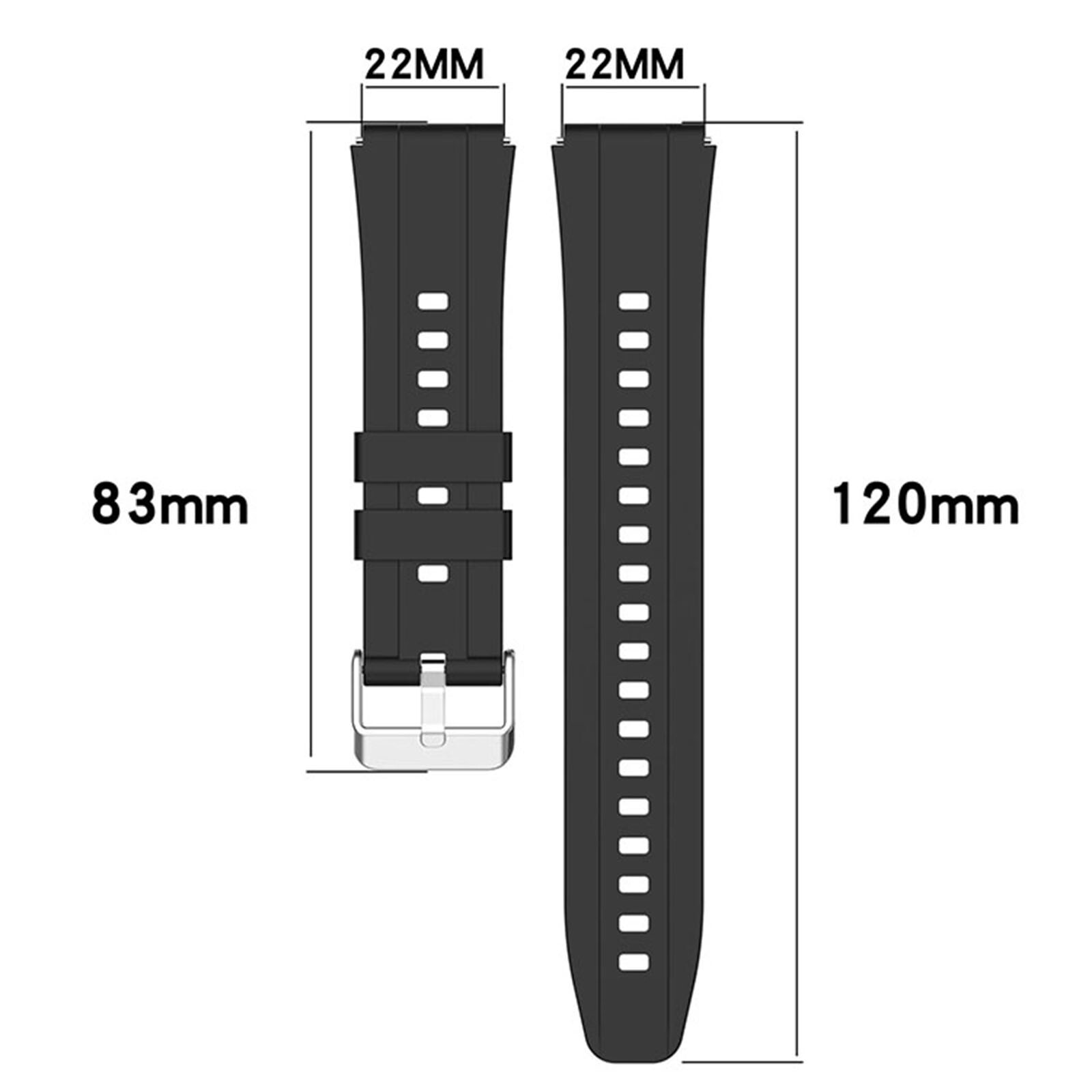 18MM/22MM Optional Silicone Watch Strap Watch Accessory Fit for HUAWEI WATCH GT4