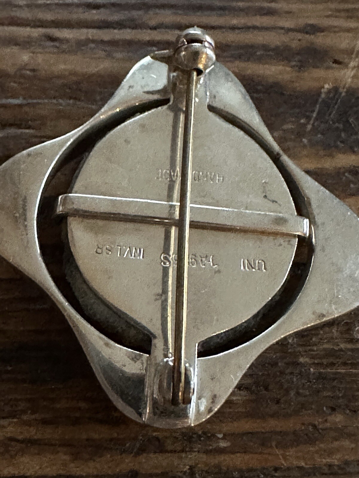 Vintage Uni David Andersen Sterling Silver Norway Liv Solnør Rognan Brooch