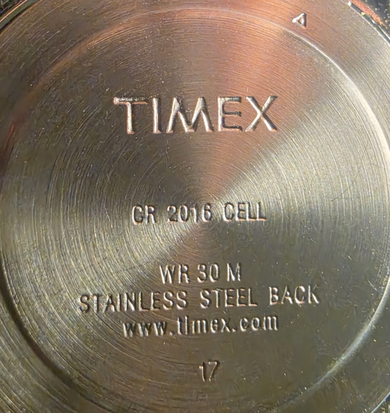Timex Indiglo Quartz Indiglo Day/Date 30m White Dial Black Leather Strap 34mm