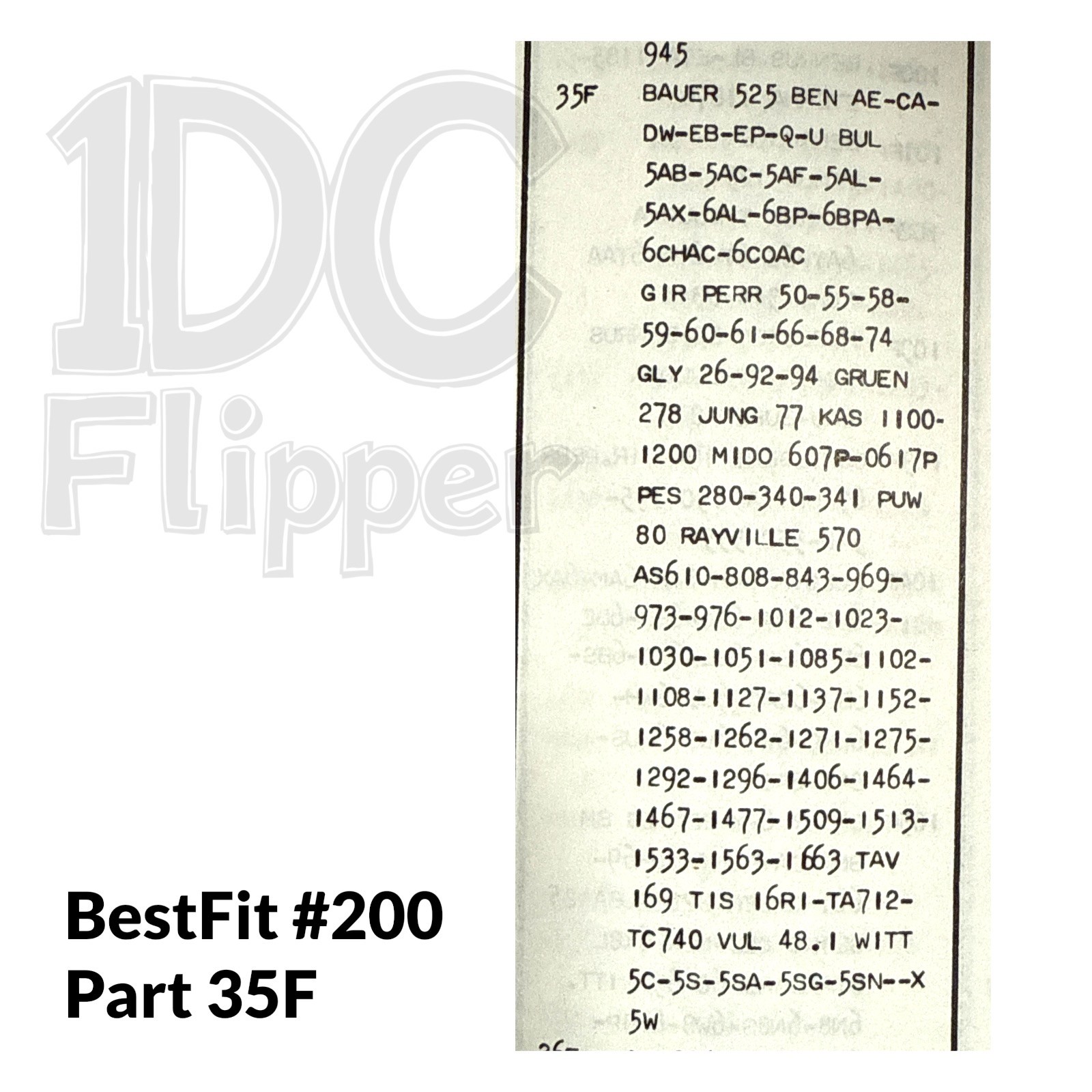 AS 969 401/969 WINDING STEM BestFit 200/35F, 0.90, 10.8mm, Fits Multiple, Read!