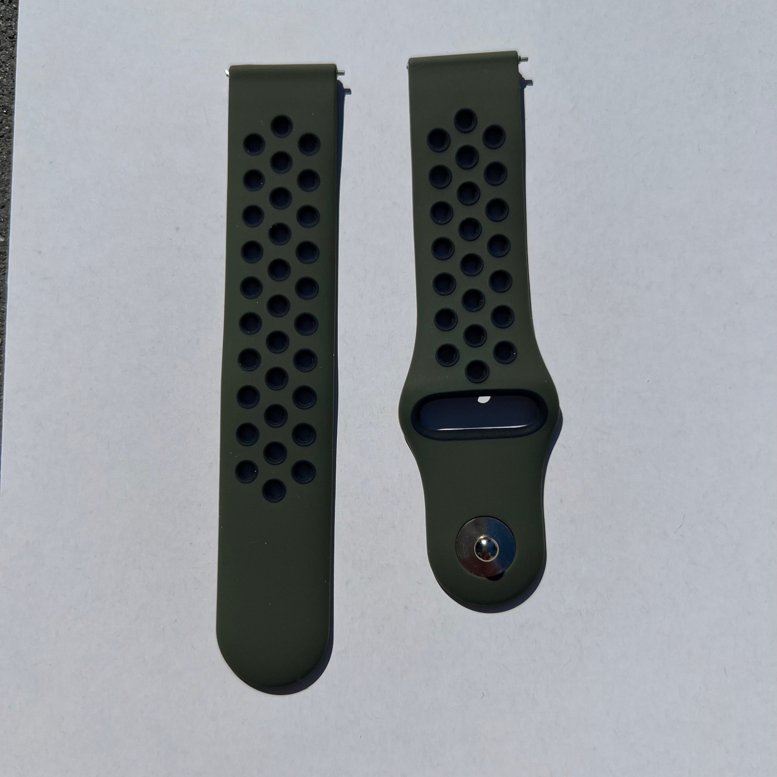 Silicone Watch Band Strap for Garmin Vivoactive 3/5 Forerunner 245 645 Music