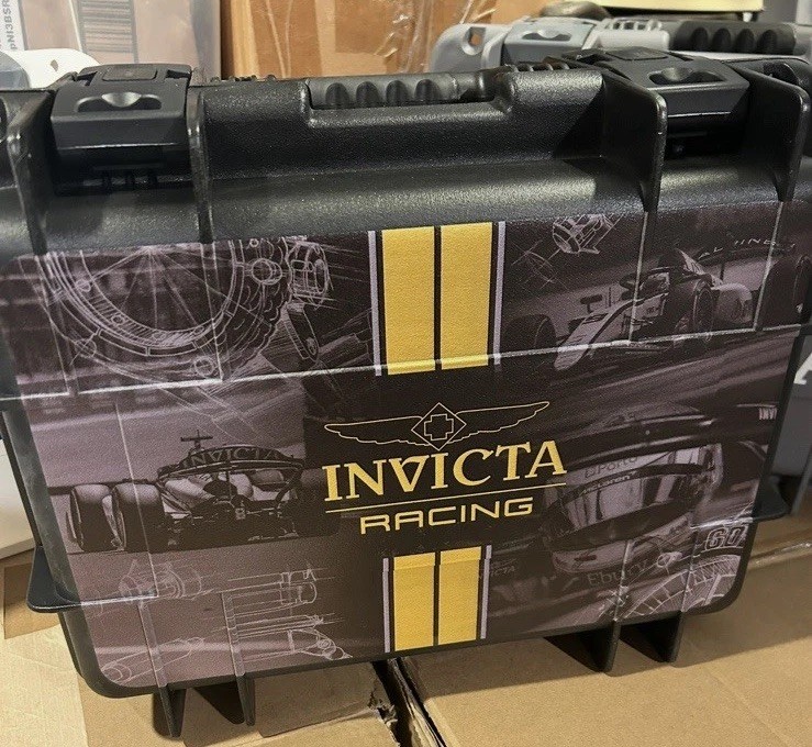 Invicta Watch Case 8 Slot Racing Team SKC Black Model DC8RT-SKCBLK NEW