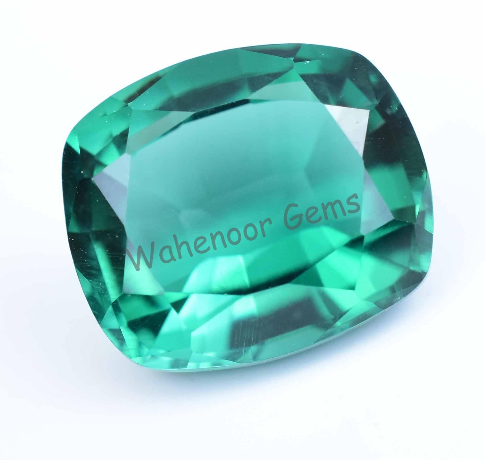 9.45 Ct Natural Vivid Green Colombian Emerald Cushion Certified Loose Gemstone