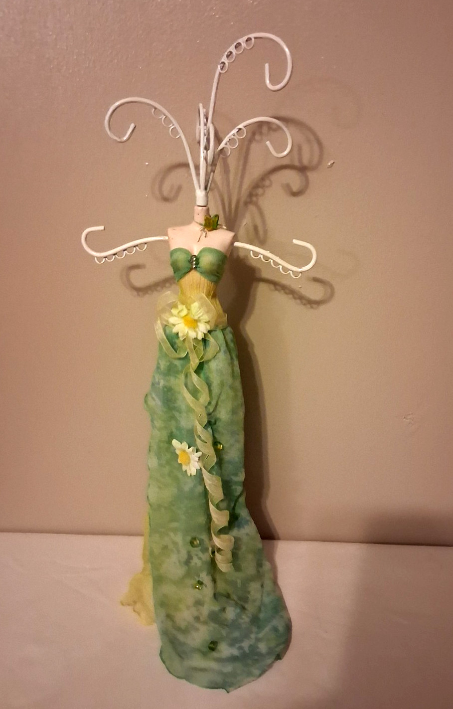 Mannequin Jewelry Stand Necklace Bracelet Holder Dress Form Organizer