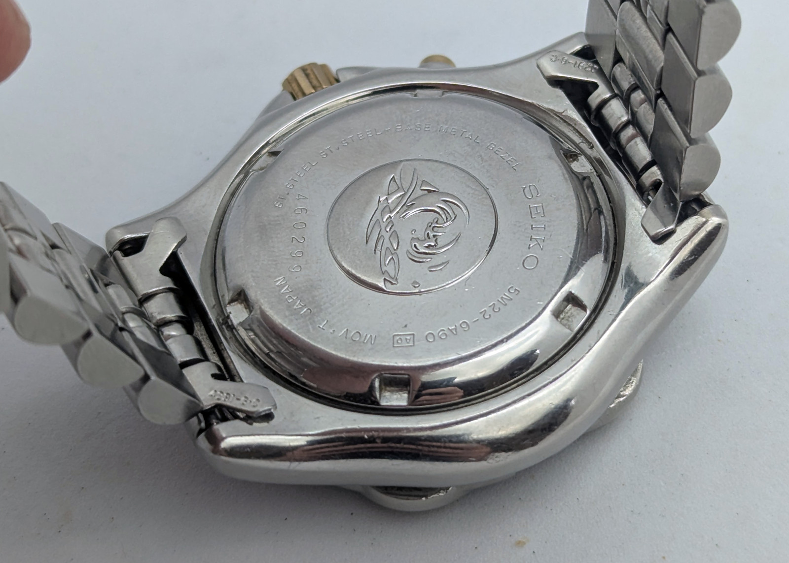 Seiko Kinetic Diver 200M 5M22-6A90 Starfish | New Capacitor, Crystal & Box