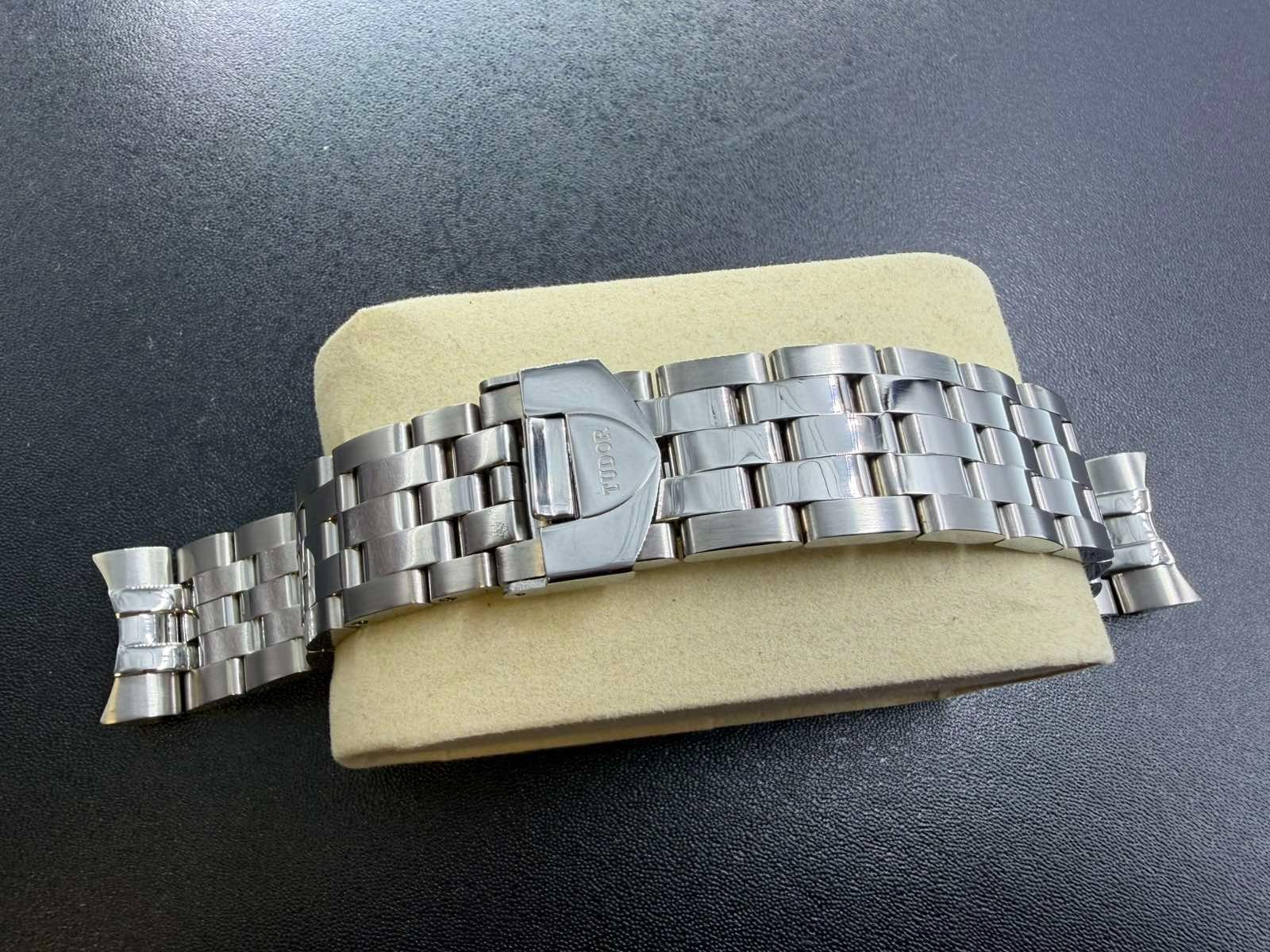 Fits TUDOR Glamour Metal Bracelet Watch Band Strap 21mm