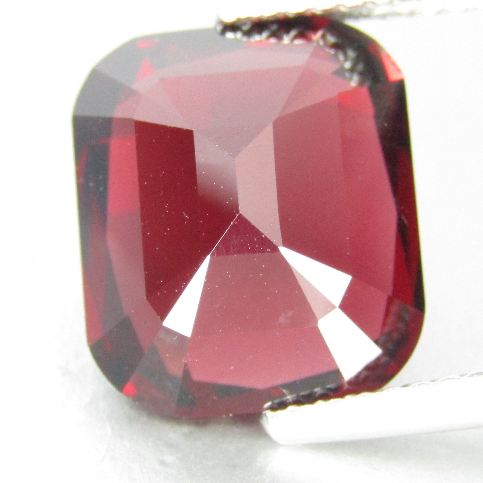8.38Cts Natural Excellent Almandine Garnet 12x10mm Master Cushion Cut Gemstone