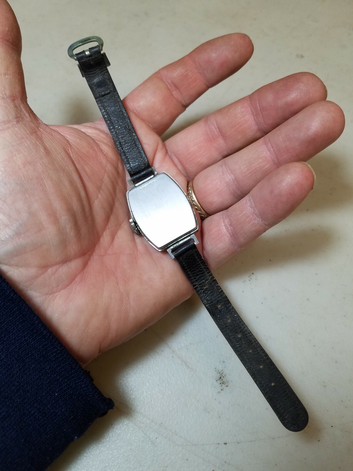 Antique c.1937 Ingersoll Mickey Mouse Deluxe Watch for Repair, Walt Disney Ent.