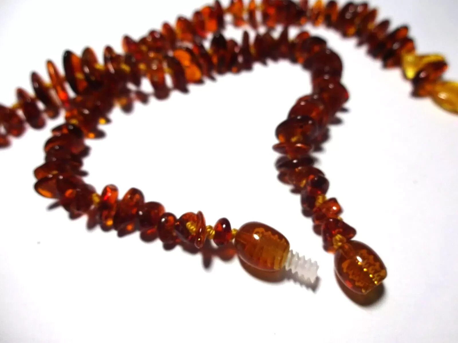 Natural Baltic Amber Necklace Handmade 51cm (20″)