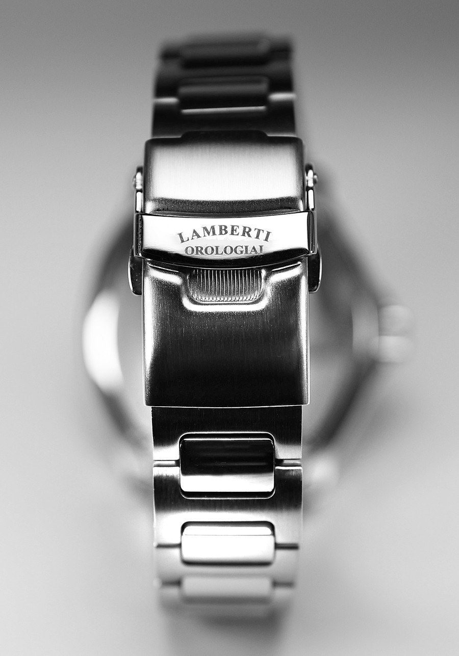 LAMBERTI WATCHES Ref. 15126N ELLIXOMATIC. Automatic with date and day