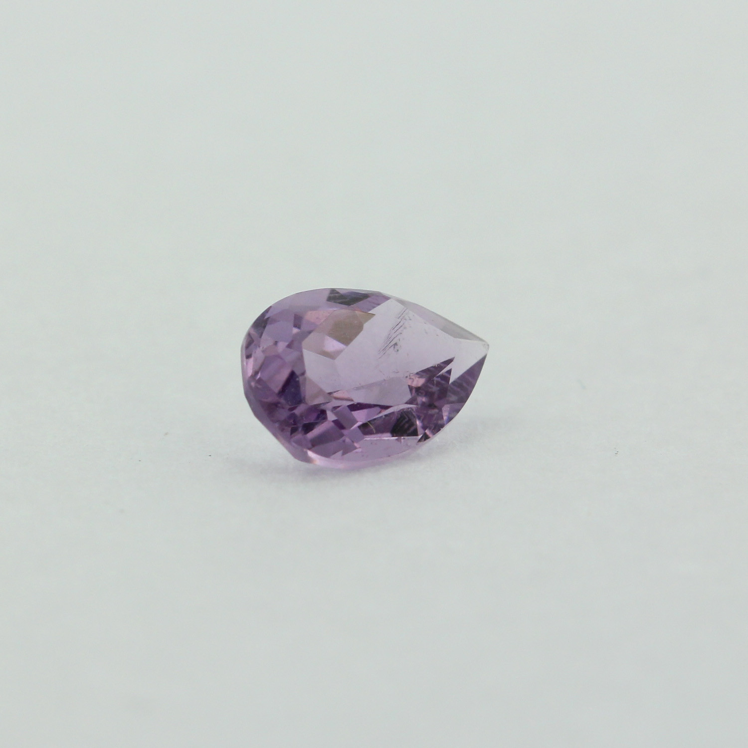Loose Pear Shape Cut Genuine Natural Amethyst Stone Single Purple Birthstone
