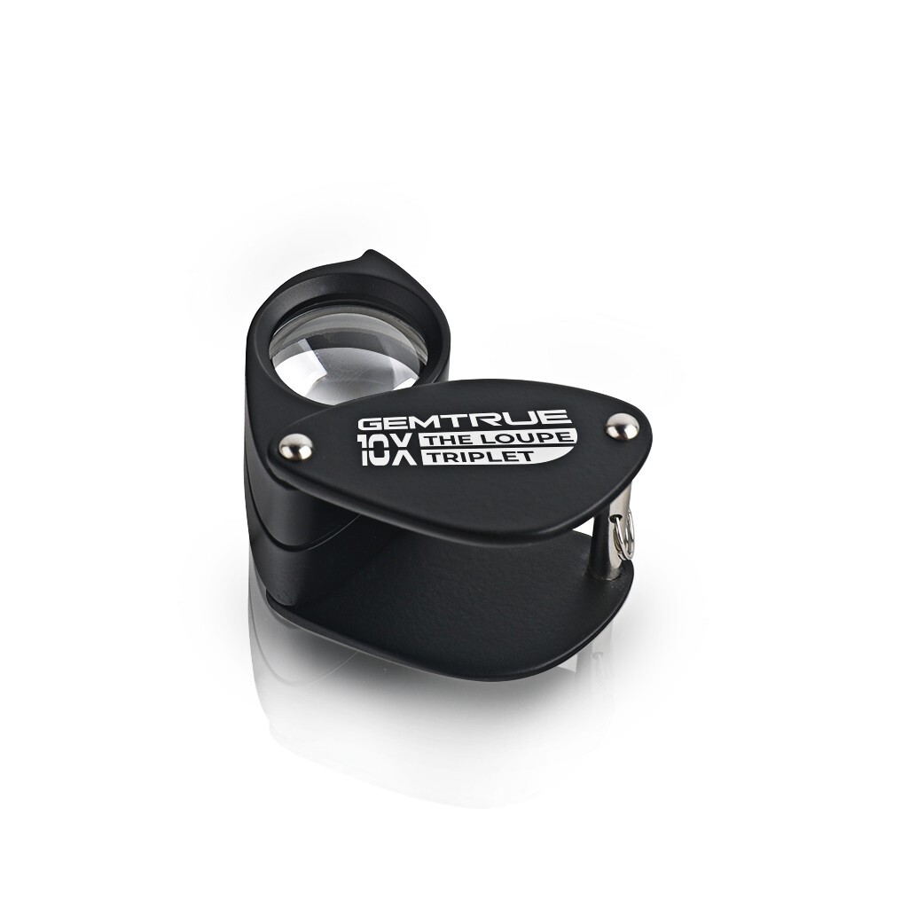 The GemTrue Jewelry Loupes – 10X Triplet Diamond Details Inspecting Magnifier