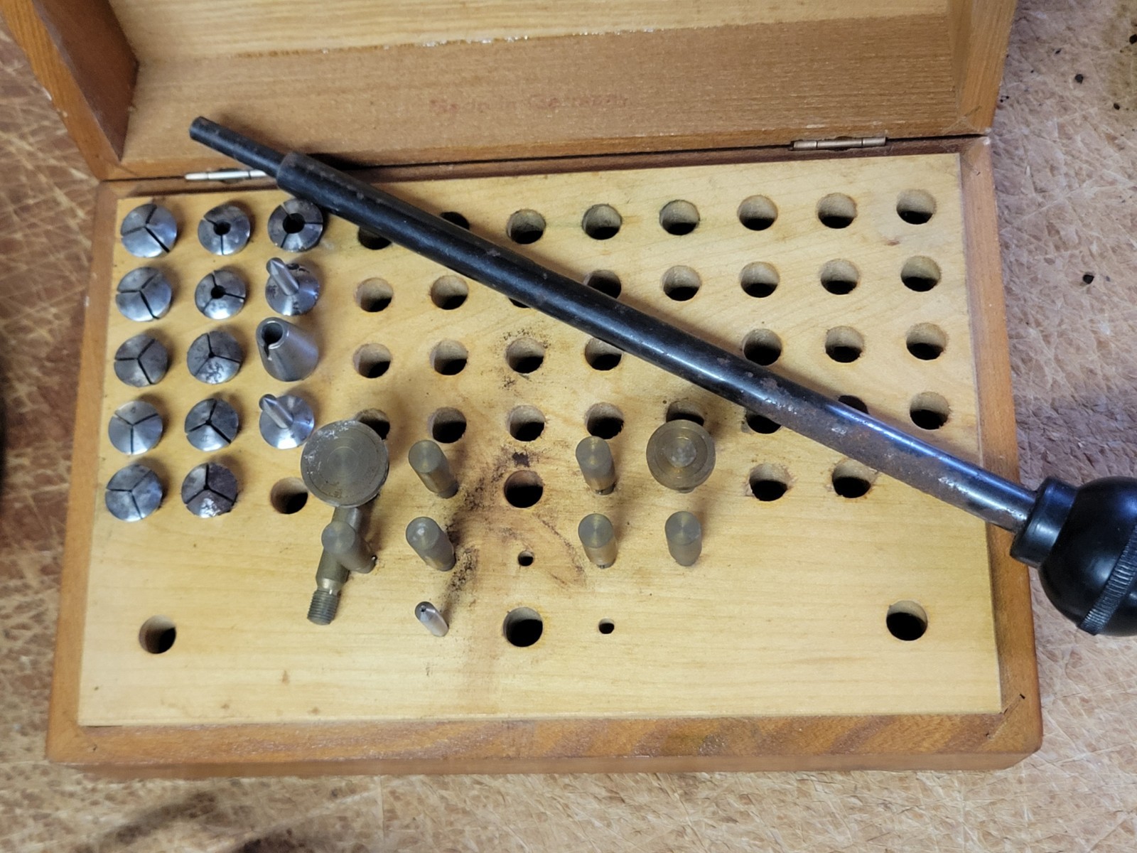 Marshall Peerless Jewelers Lathe With Collets And Accessories