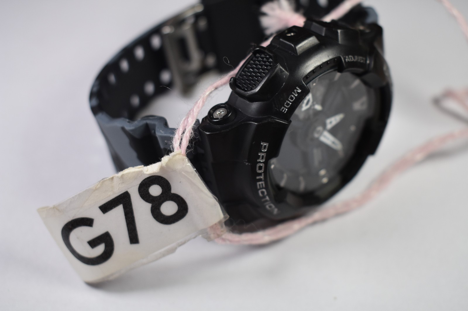 MODIFIED Casio G-Shock GA-110 (5146) Men’s Camo Gray Ana/Digi Watch NEW BATT!