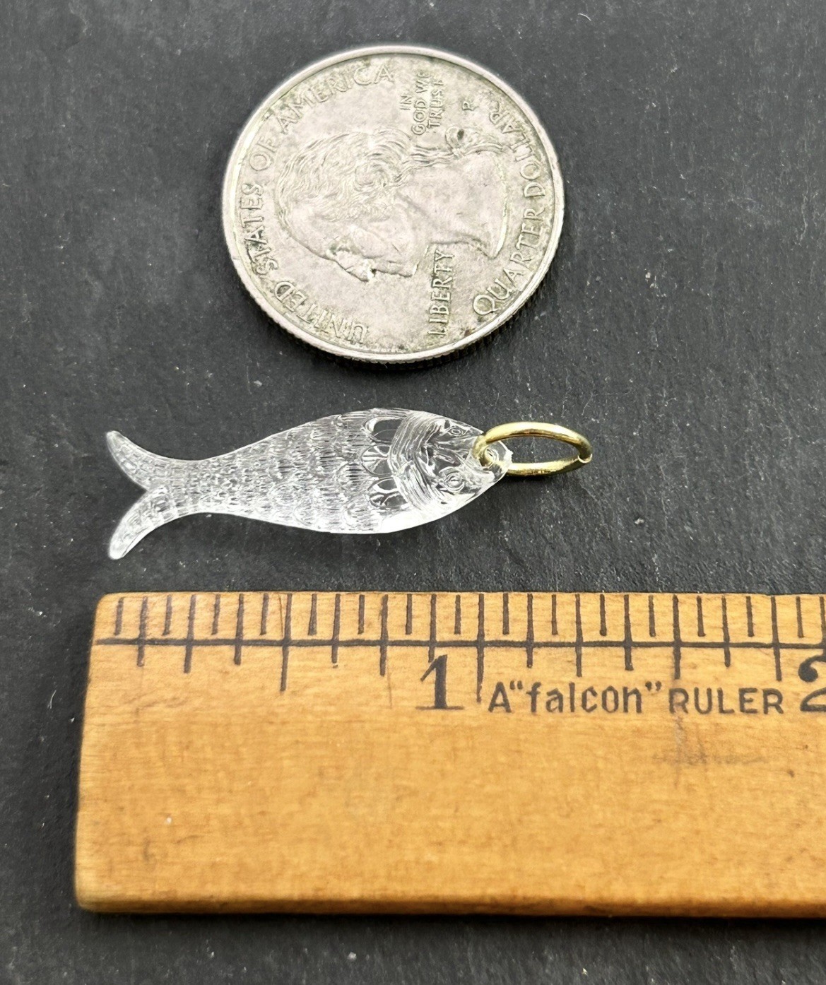 Fish Charm Necklace Pendant Translucent Plastic Fish Jewelry Gift For Women