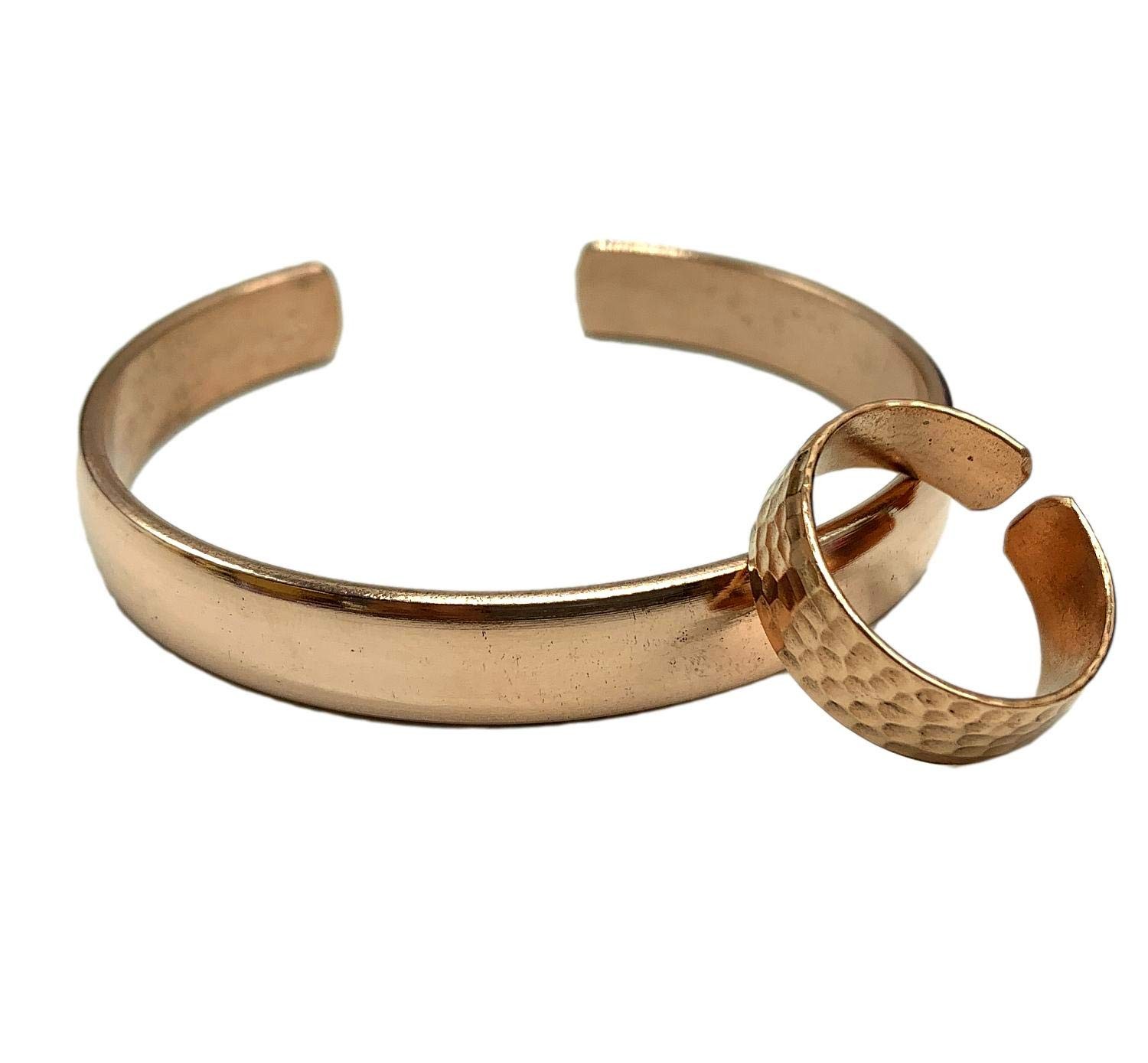Original Medium Gauge Easy to Adjust 100% Pure Copper Tibetan Healing Bracele…