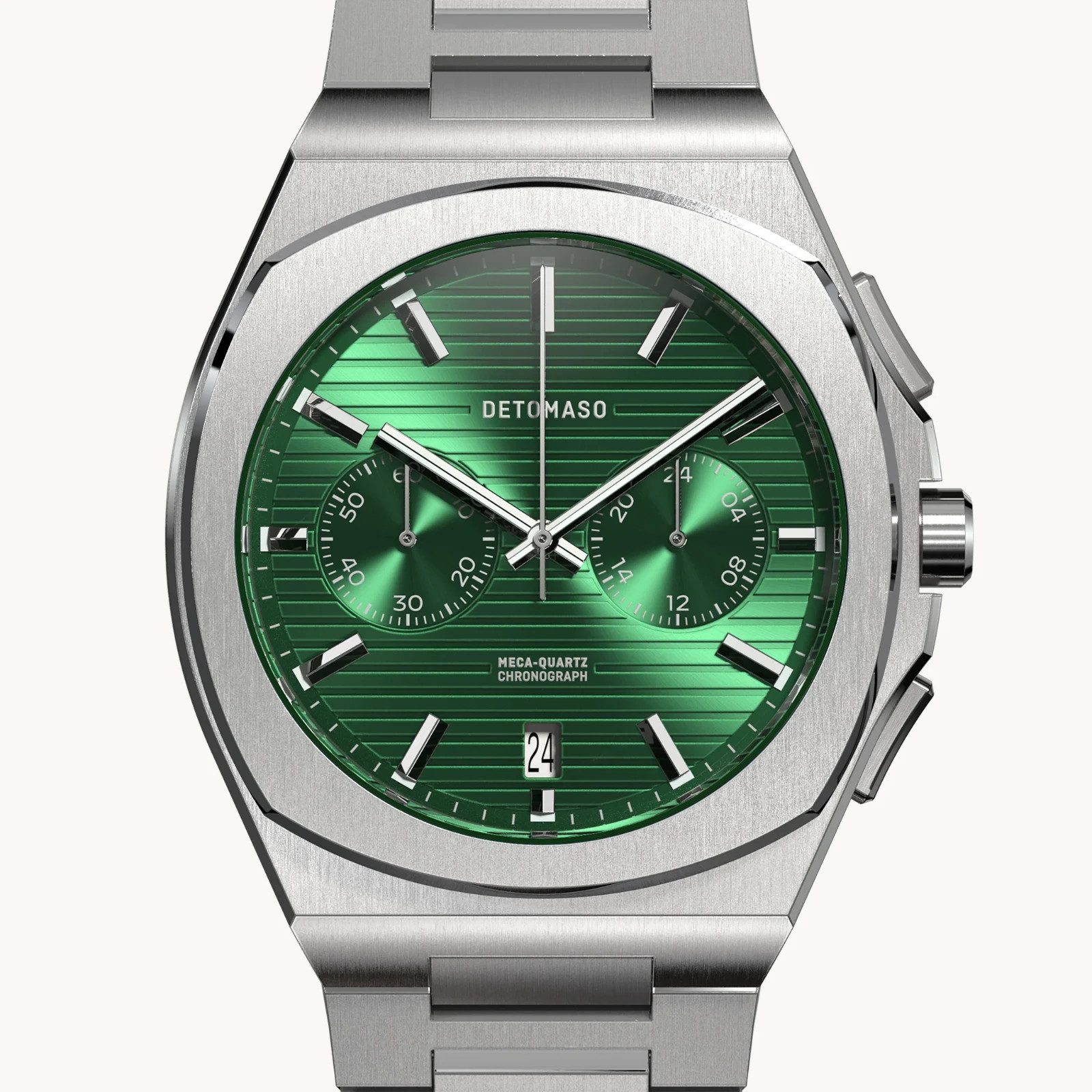 DETOMASO VOLTRE CHRONOGRAPH FIRST EDITION GREEN 42mm MSRP $299 🔥NEW🔥