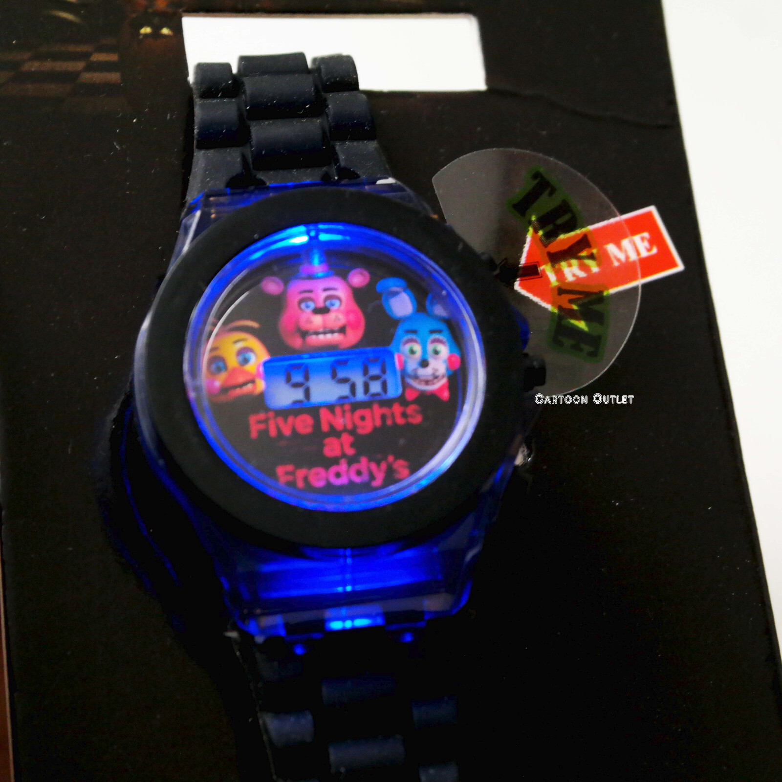 Five Nights at Freddy’s LCD Digital Wrist Watch With lights New Gift