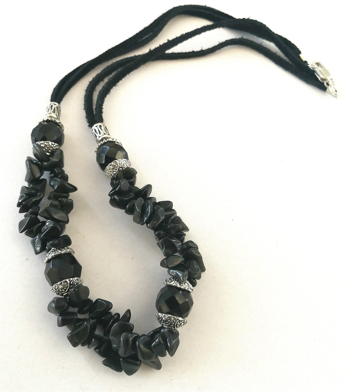 AU STOCK CHIC MULTIPLE GENUINE NATURAL STONE GEMSTONE NECKLACE N006