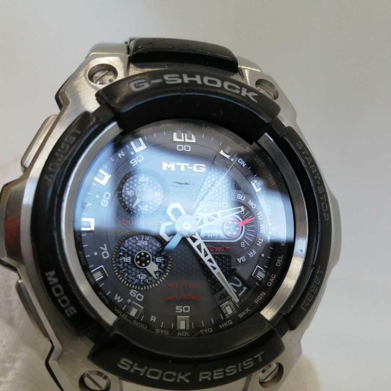 Solar Radio Controlled Watch Model G SHOCK MTG 1100 CASIO