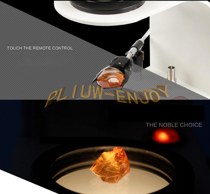 1PCS New Jewelry polariscope Desktop magnifier Gem identification tool +Gem Clip