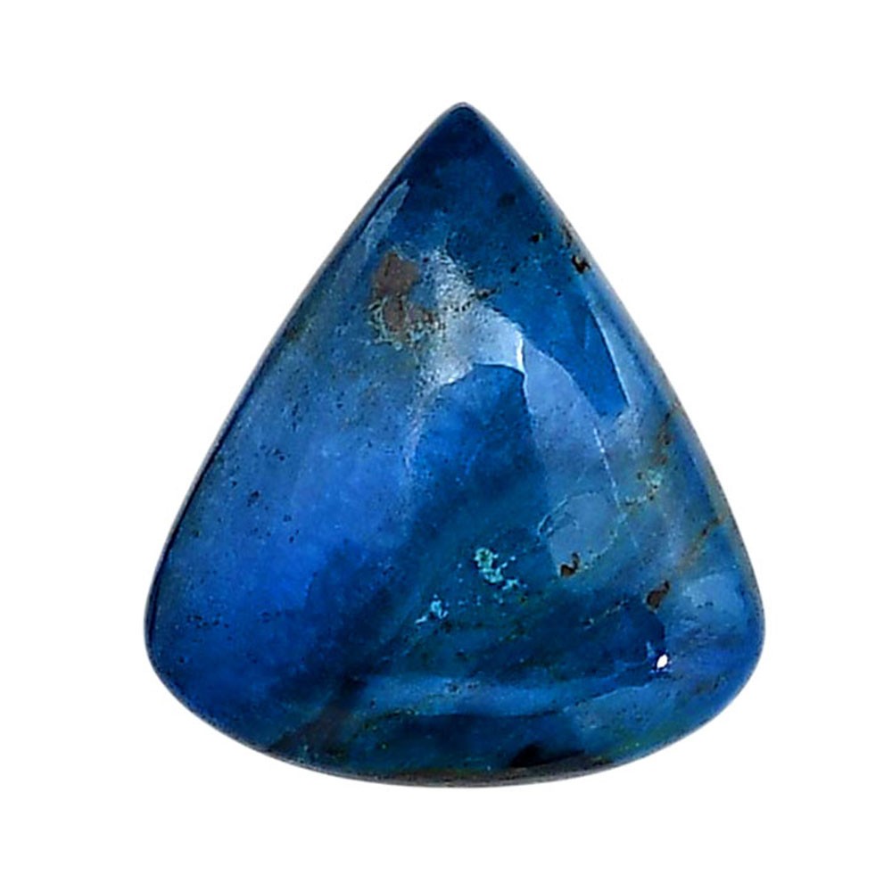 Natural Shattuckite 21.2×23.35×5.8 mm Heart Shape Polished Gemstone LS39-06144