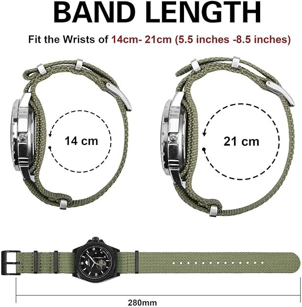 High-Quality 40mm Automatic Black PVD-Coated 316L Steel Diver / Strap Set!
